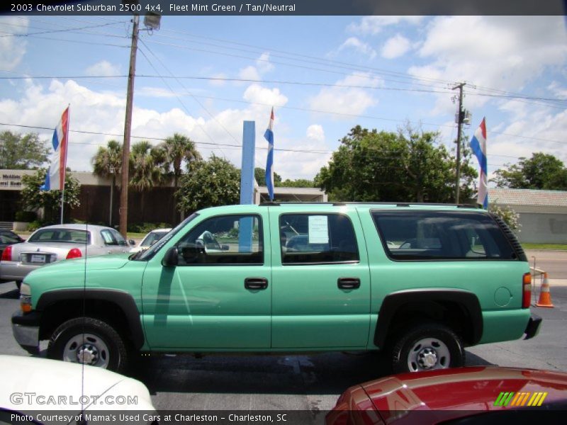  2003 Suburban 2500 4x4 Fleet Mint Green