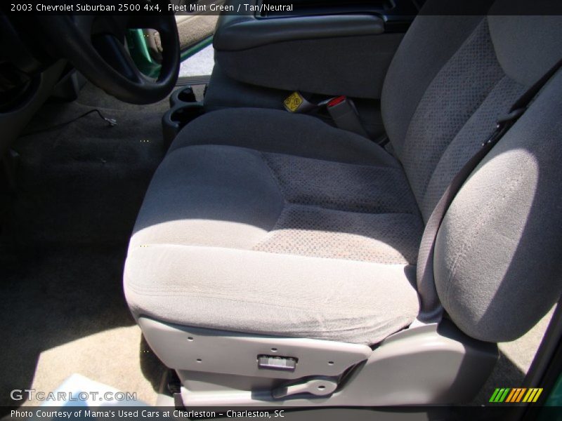 Fleet Mint Green / Tan/Neutral 2003 Chevrolet Suburban 2500 4x4