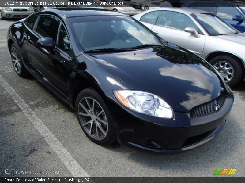 Kalapana Black / Dark Charcoal 2012 Mitsubishi Eclipse SE Coupe