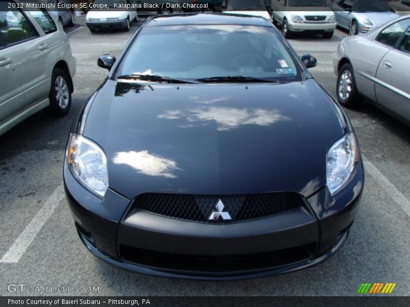 Kalapana Black / Dark Charcoal 2012 Mitsubishi Eclipse SE Coupe