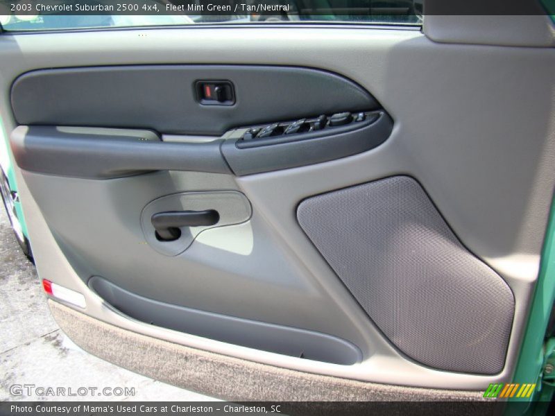 Fleet Mint Green / Tan/Neutral 2003 Chevrolet Suburban 2500 4x4