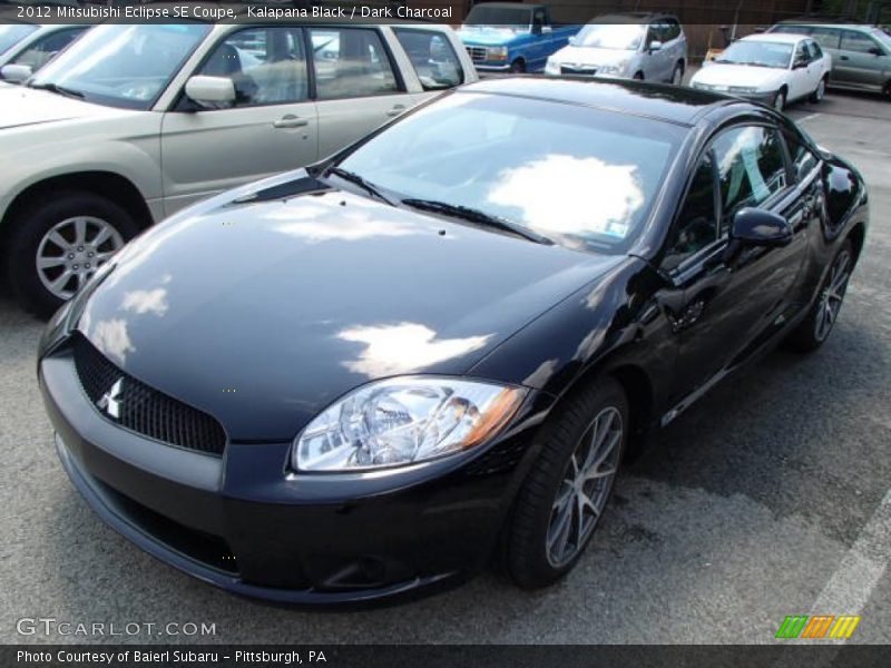 Kalapana Black / Dark Charcoal 2012 Mitsubishi Eclipse SE Coupe