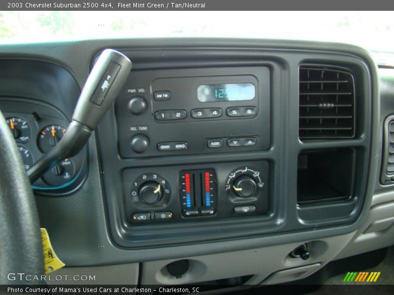 Fleet Mint Green / Tan/Neutral 2003 Chevrolet Suburban 2500 4x4