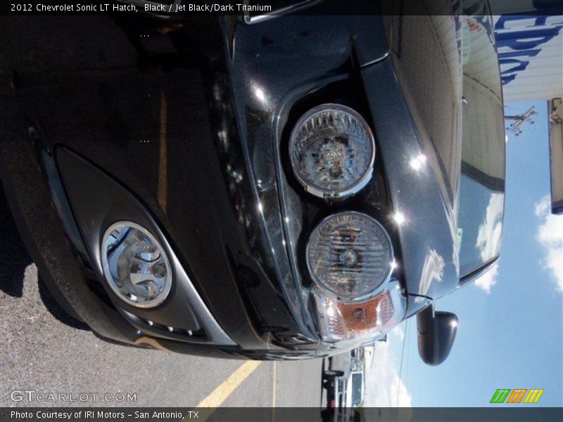 Black / Jet Black/Dark Titanium 2012 Chevrolet Sonic LT Hatch
