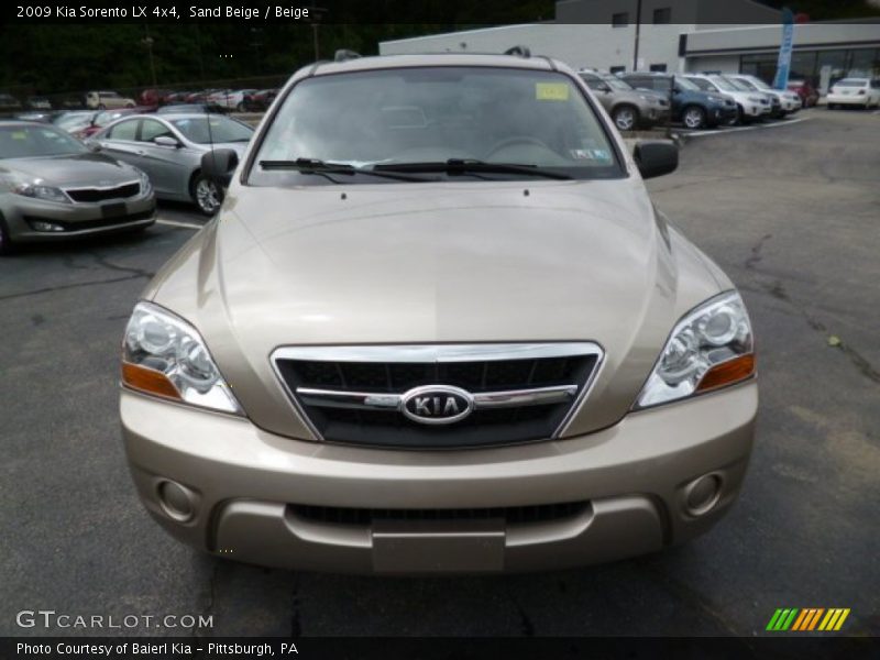 Sand Beige / Beige 2009 Kia Sorento LX 4x4