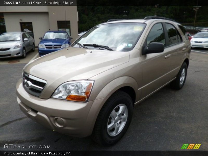 Sand Beige / Beige 2009 Kia Sorento LX 4x4