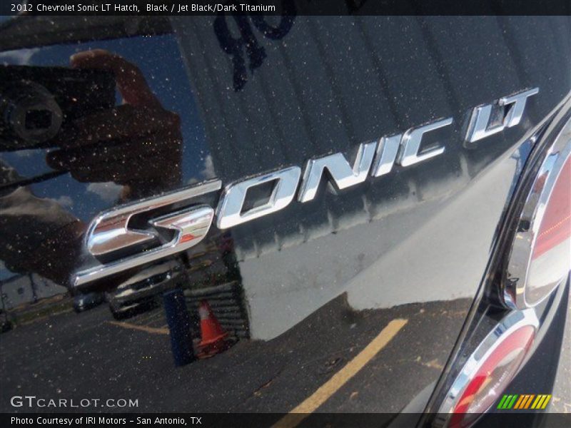 Black / Jet Black/Dark Titanium 2012 Chevrolet Sonic LT Hatch