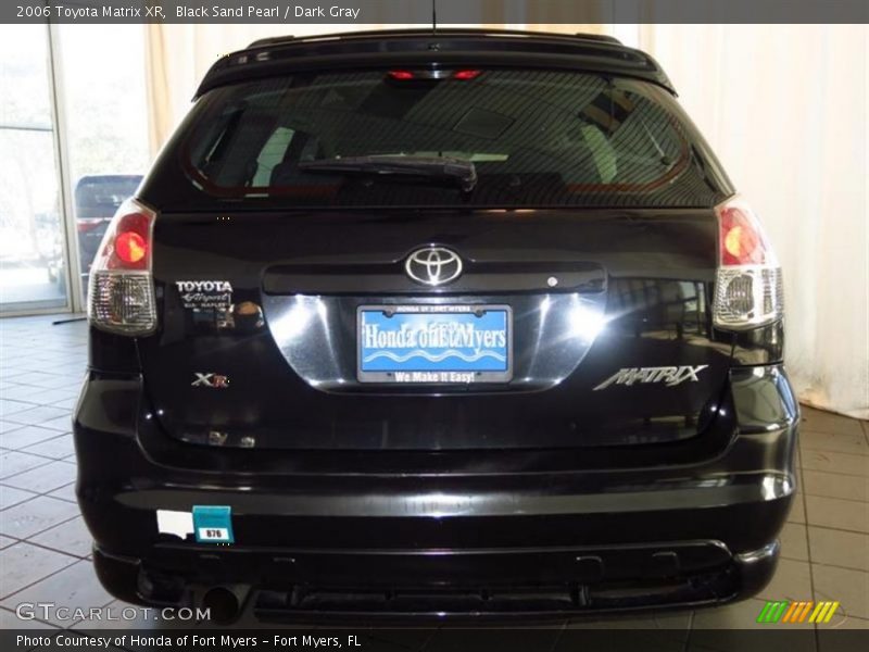 Black Sand Pearl / Dark Gray 2006 Toyota Matrix XR