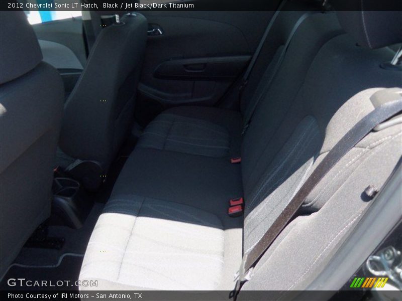 Black / Jet Black/Dark Titanium 2012 Chevrolet Sonic LT Hatch