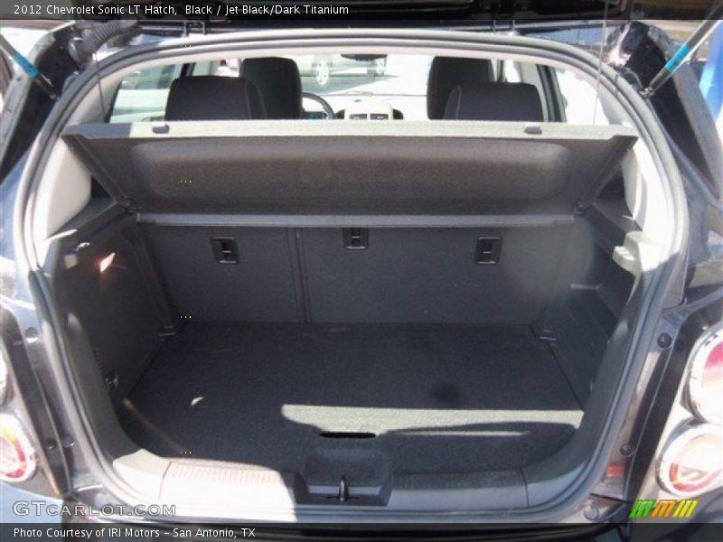 Black / Jet Black/Dark Titanium 2012 Chevrolet Sonic LT Hatch