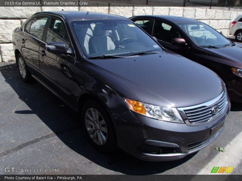 Platinum Graphite / Gray 2010 Kia Optima LX