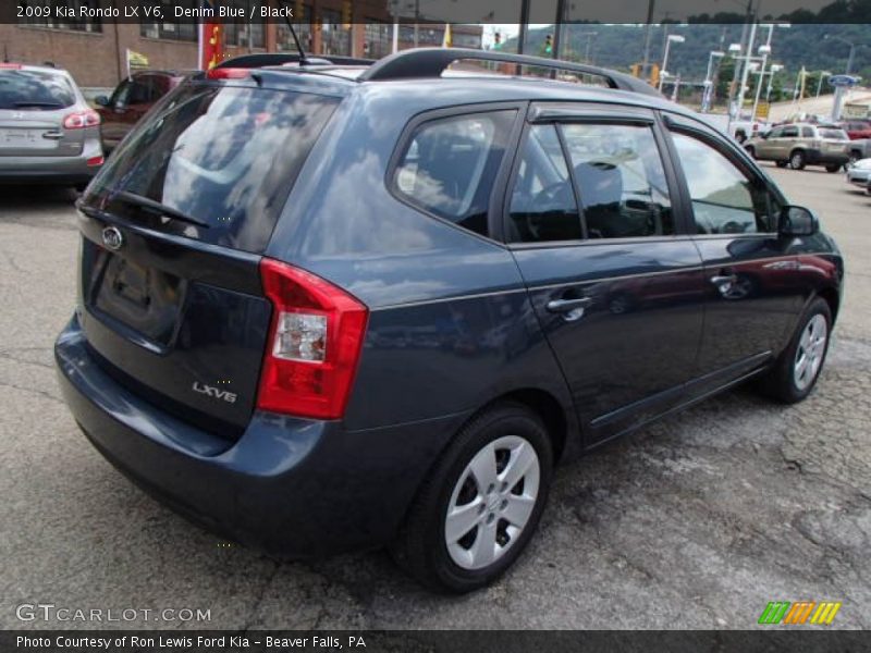 Denim Blue / Black 2009 Kia Rondo LX V6