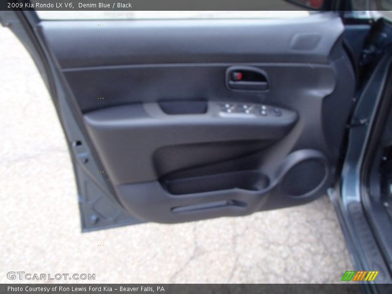 Denim Blue / Black 2009 Kia Rondo LX V6