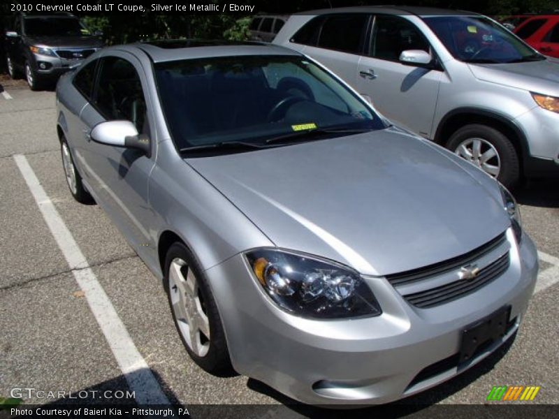 Silver Ice Metallic / Ebony 2010 Chevrolet Cobalt LT Coupe