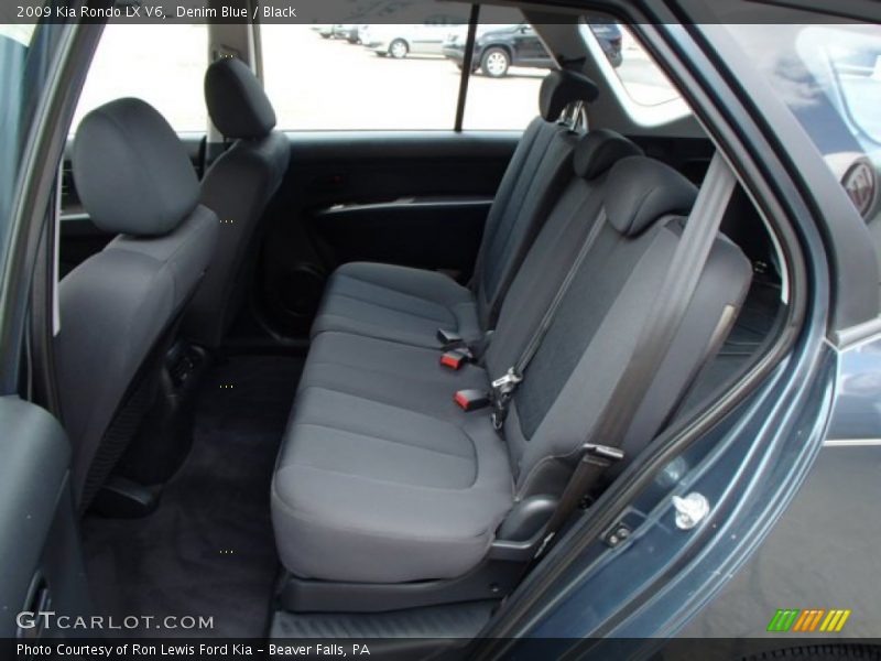 Denim Blue / Black 2009 Kia Rondo LX V6