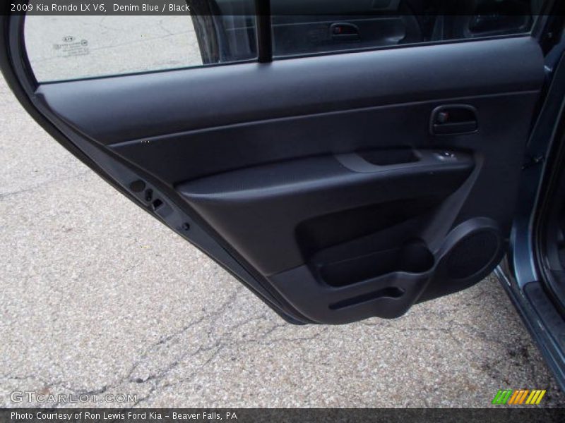 Denim Blue / Black 2009 Kia Rondo LX V6
