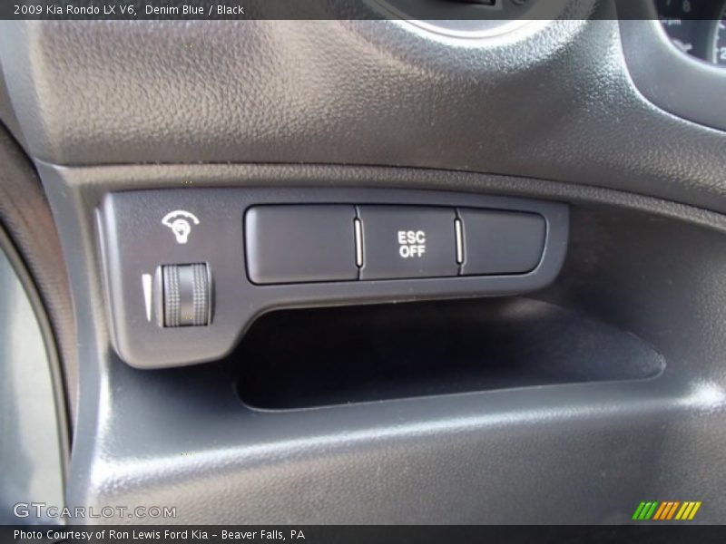 Denim Blue / Black 2009 Kia Rondo LX V6