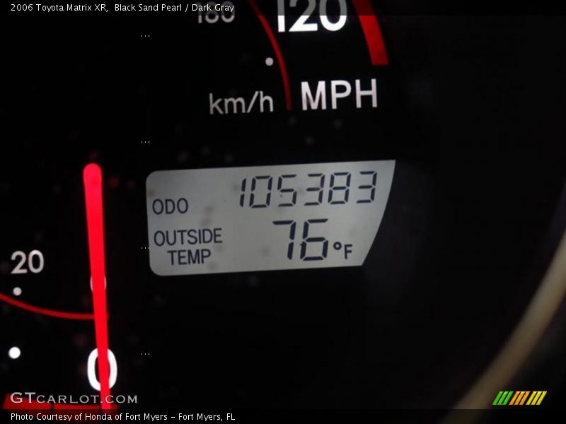 Black Sand Pearl / Dark Gray 2006 Toyota Matrix XR