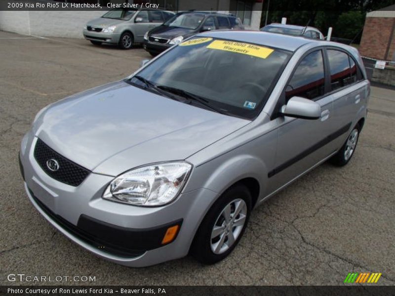 Clear Silver / Gray 2009 Kia Rio Rio5 LX Hatchback