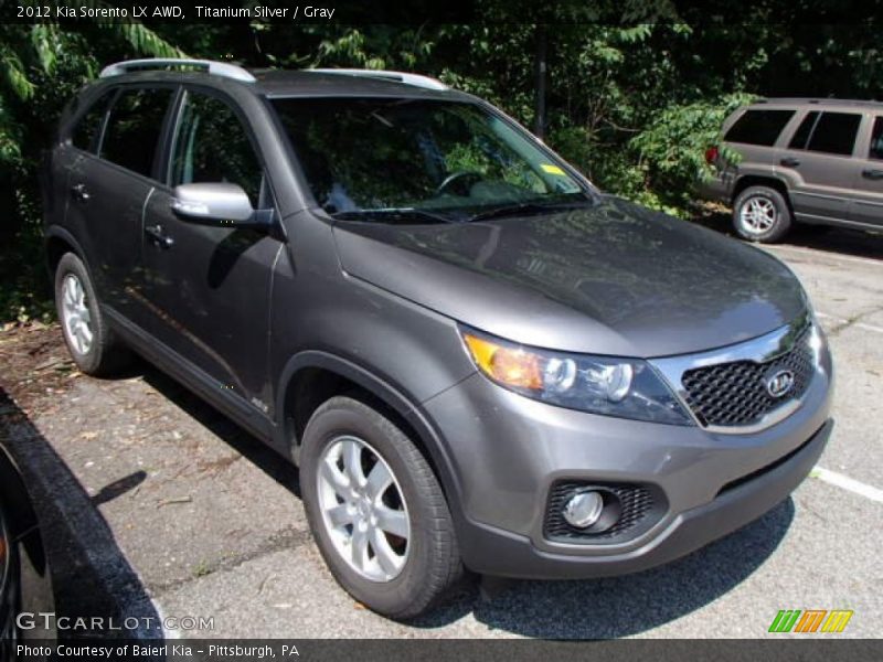 Titanium Silver / Gray 2012 Kia Sorento LX AWD