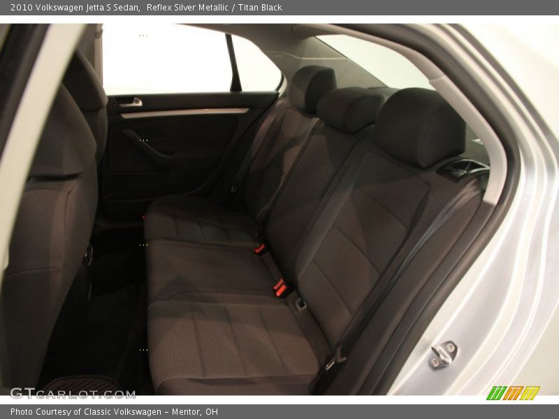 Reflex Silver Metallic / Titan Black 2010 Volkswagen Jetta S Sedan