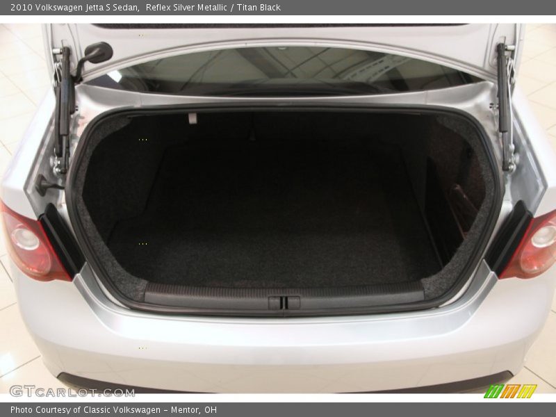 Reflex Silver Metallic / Titan Black 2010 Volkswagen Jetta S Sedan