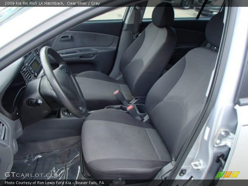 Clear Silver / Gray 2009 Kia Rio Rio5 LX Hatchback