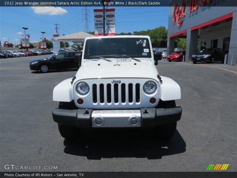 Bright White / Black/Dark Saddle 2012 Jeep Wrangler Unlimited Sahara Arctic Edition 4x4