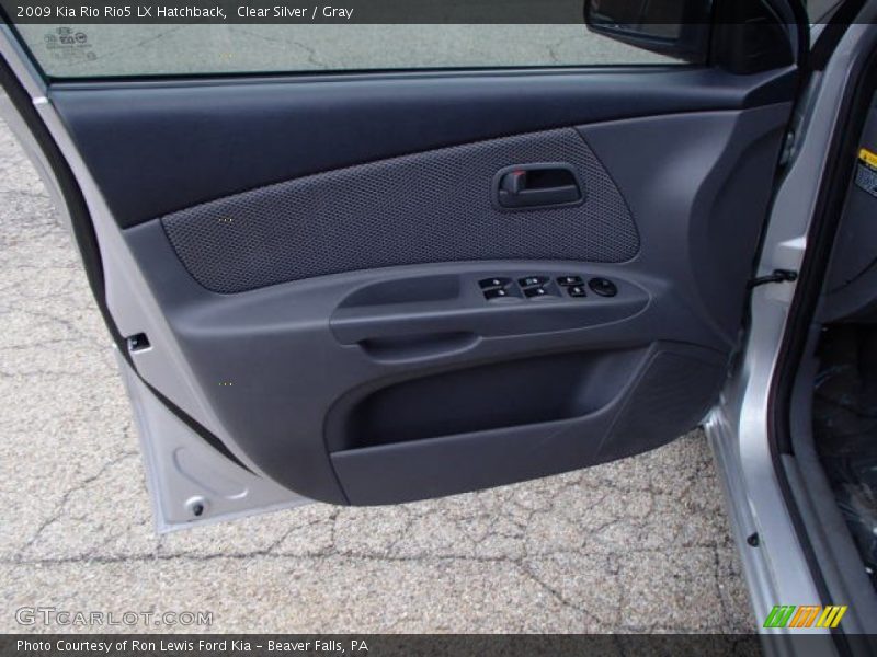 Clear Silver / Gray 2009 Kia Rio Rio5 LX Hatchback