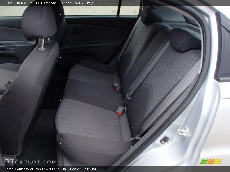 Clear Silver / Gray 2009 Kia Rio Rio5 LX Hatchback