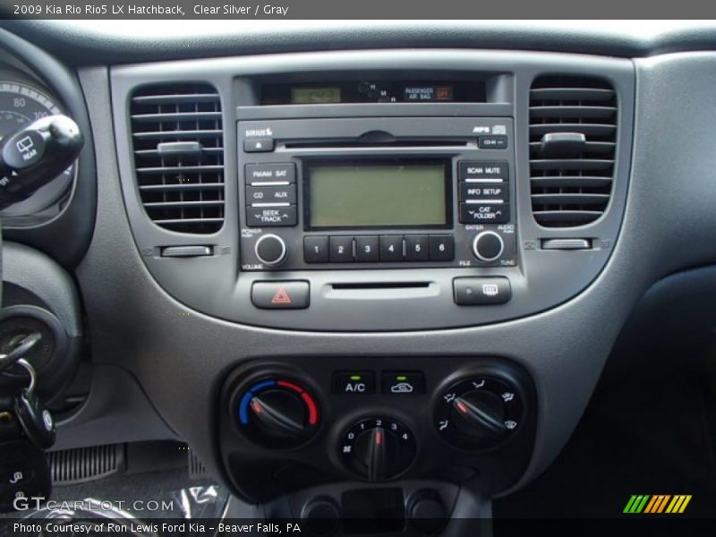 Clear Silver / Gray 2009 Kia Rio Rio5 LX Hatchback