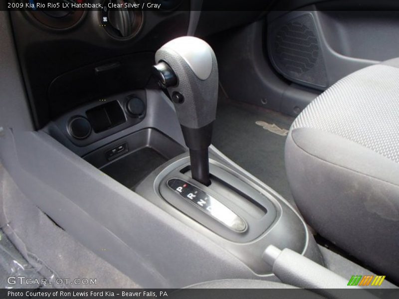 Clear Silver / Gray 2009 Kia Rio Rio5 LX Hatchback