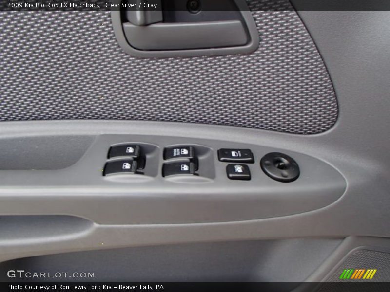 Clear Silver / Gray 2009 Kia Rio Rio5 LX Hatchback
