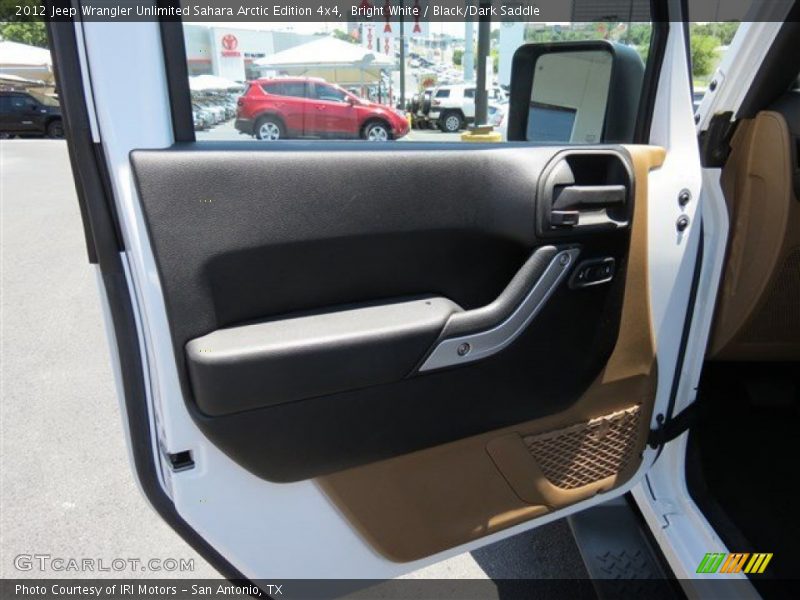 Bright White / Black/Dark Saddle 2012 Jeep Wrangler Unlimited Sahara Arctic Edition 4x4