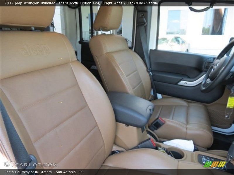 Bright White / Black/Dark Saddle 2012 Jeep Wrangler Unlimited Sahara Arctic Edition 4x4