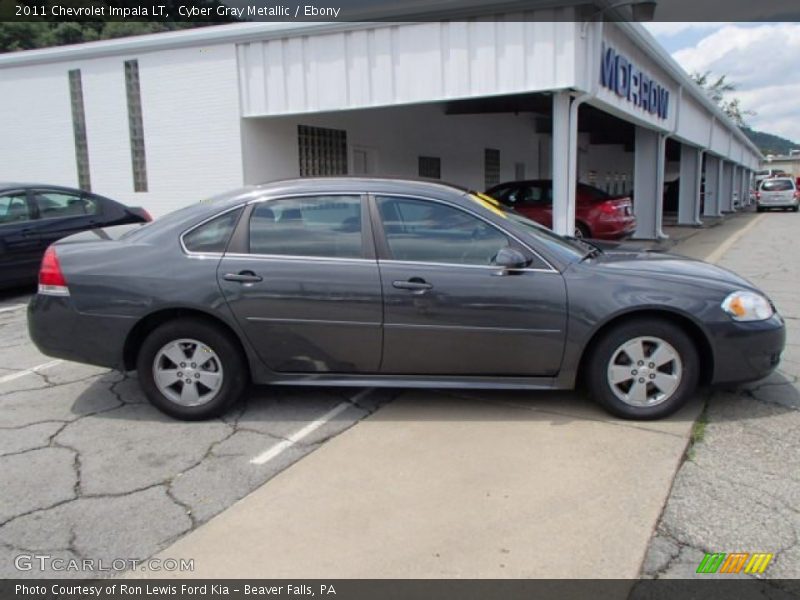 Cyber Gray Metallic / Ebony 2011 Chevrolet Impala LT