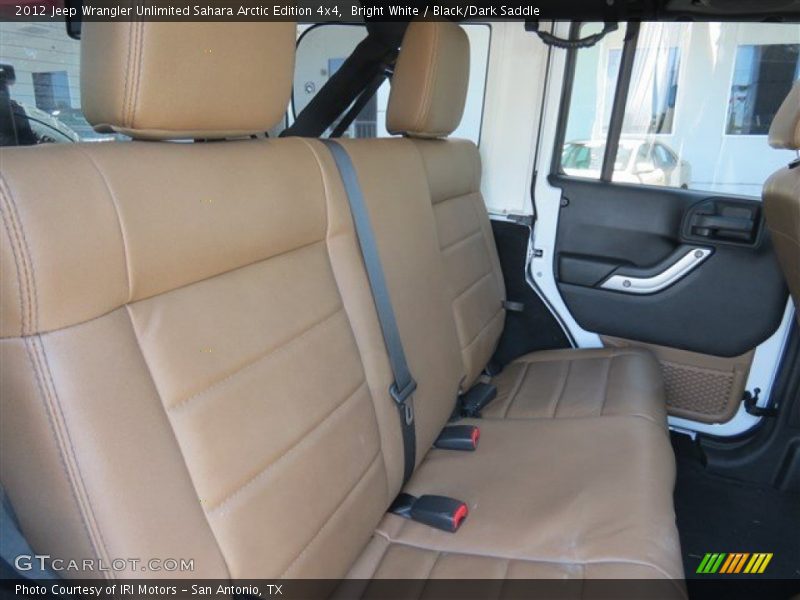 Bright White / Black/Dark Saddle 2012 Jeep Wrangler Unlimited Sahara Arctic Edition 4x4