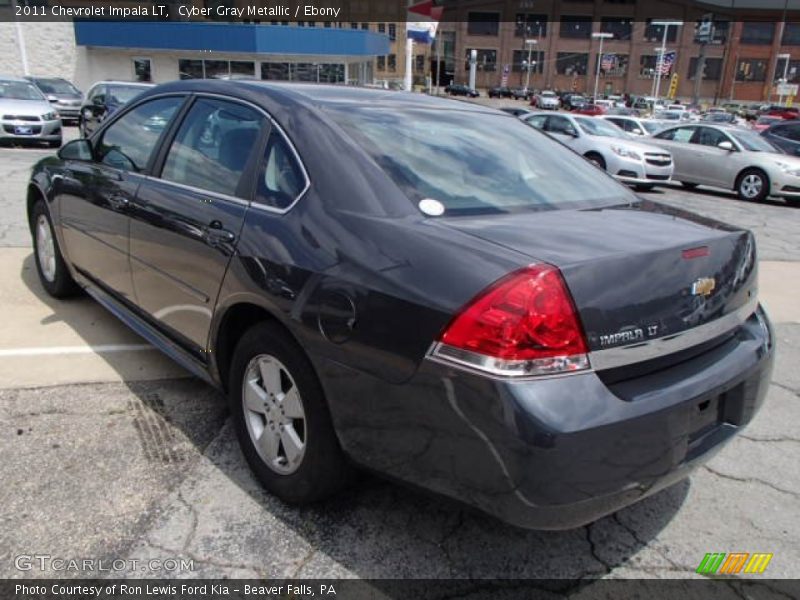 Cyber Gray Metallic / Ebony 2011 Chevrolet Impala LT