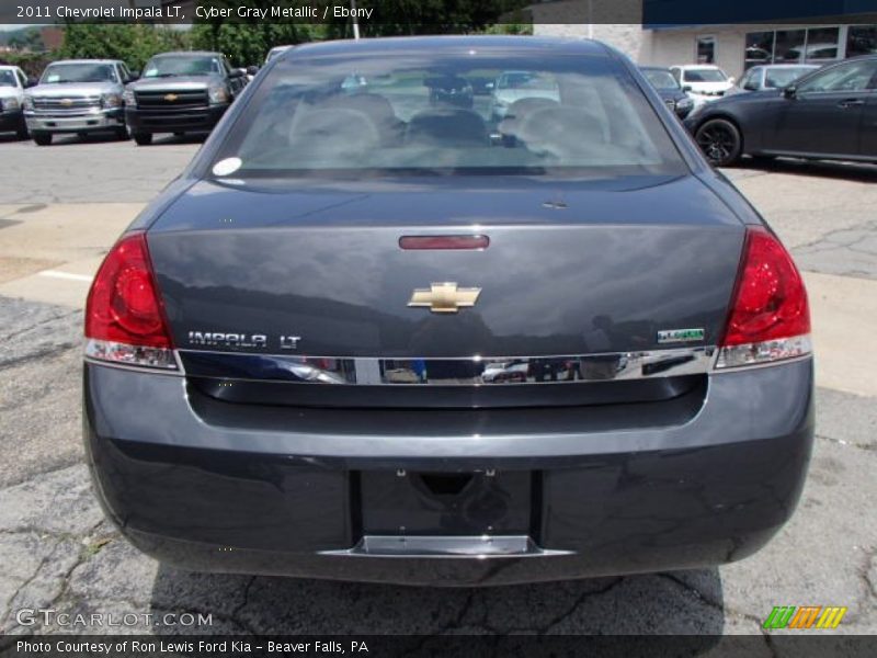 Cyber Gray Metallic / Ebony 2011 Chevrolet Impala LT