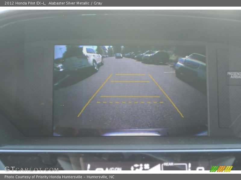 Alabaster Silver Metallic / Gray 2012 Honda Pilot EX-L