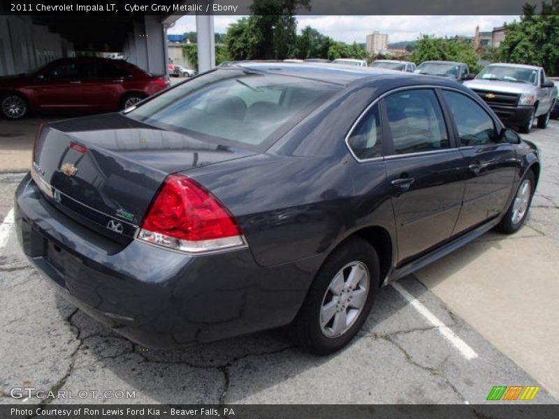 Cyber Gray Metallic / Ebony 2011 Chevrolet Impala LT