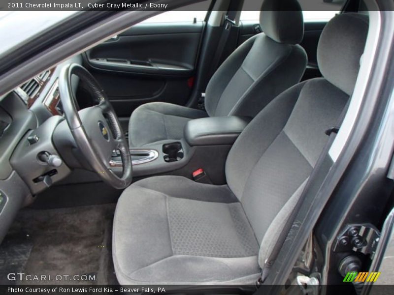 Cyber Gray Metallic / Ebony 2011 Chevrolet Impala LT