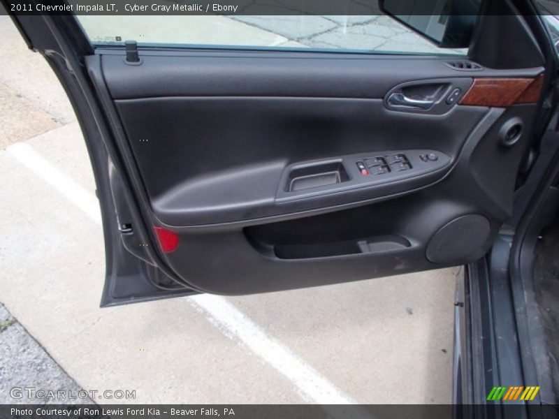 Cyber Gray Metallic / Ebony 2011 Chevrolet Impala LT