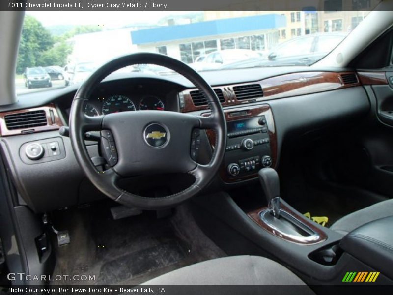 Cyber Gray Metallic / Ebony 2011 Chevrolet Impala LT