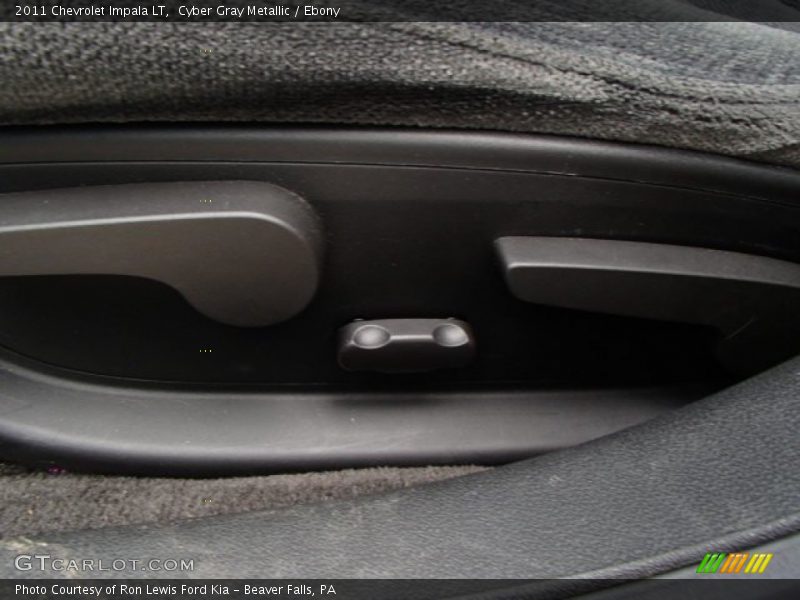 Cyber Gray Metallic / Ebony 2011 Chevrolet Impala LT