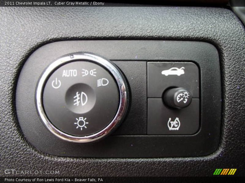 Cyber Gray Metallic / Ebony 2011 Chevrolet Impala LT