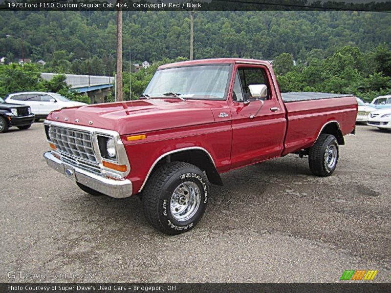 Front 3/4 View of 1978 F150 Custom Regular Cab 4x4