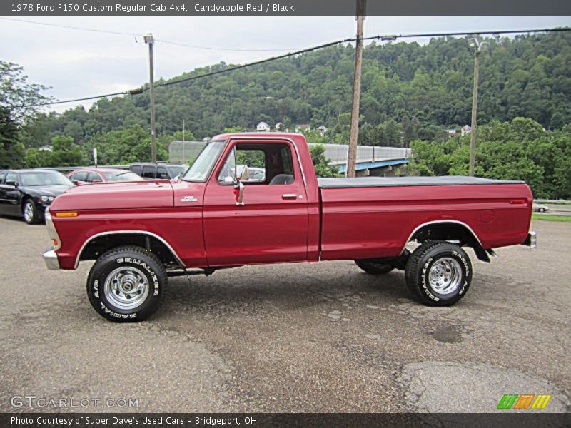  1978 F150 Custom Regular Cab 4x4 Candyapple Red
