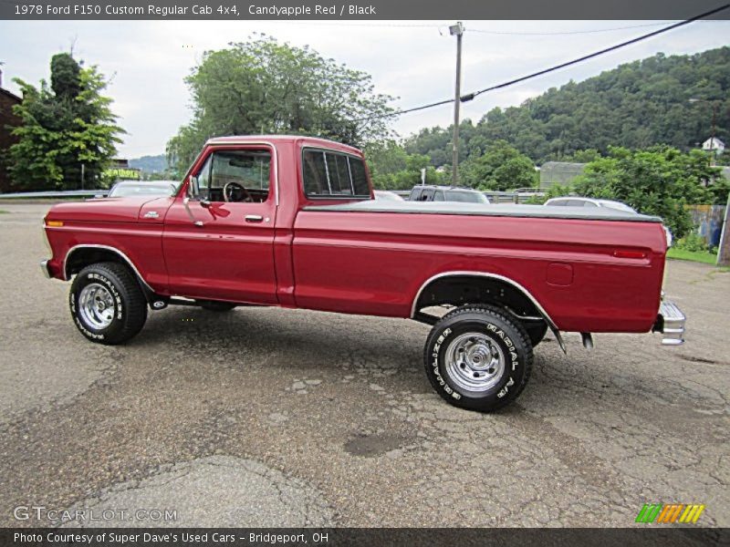  1978 F150 Custom Regular Cab 4x4 Candyapple Red