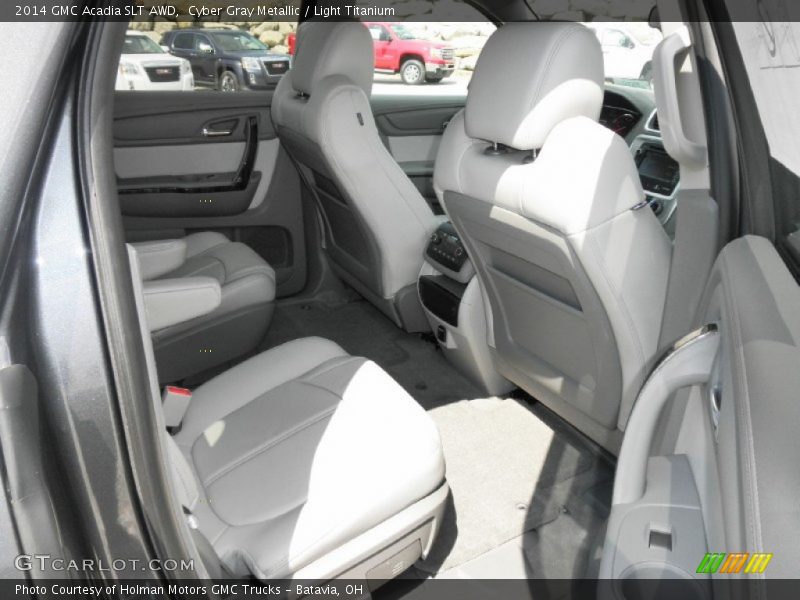 Cyber Gray Metallic / Light Titanium 2014 GMC Acadia SLT AWD